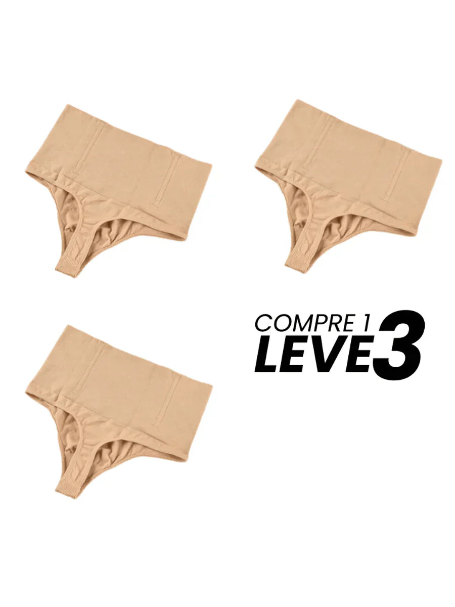 Calcinha Modeladora Shaper Pro - Kit com 3 Peças