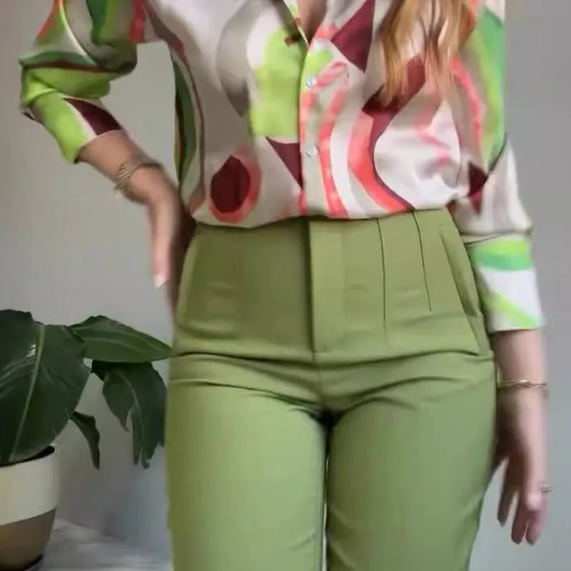 Conjunto Camel | 2 Peças - (Estilo Europeu)
