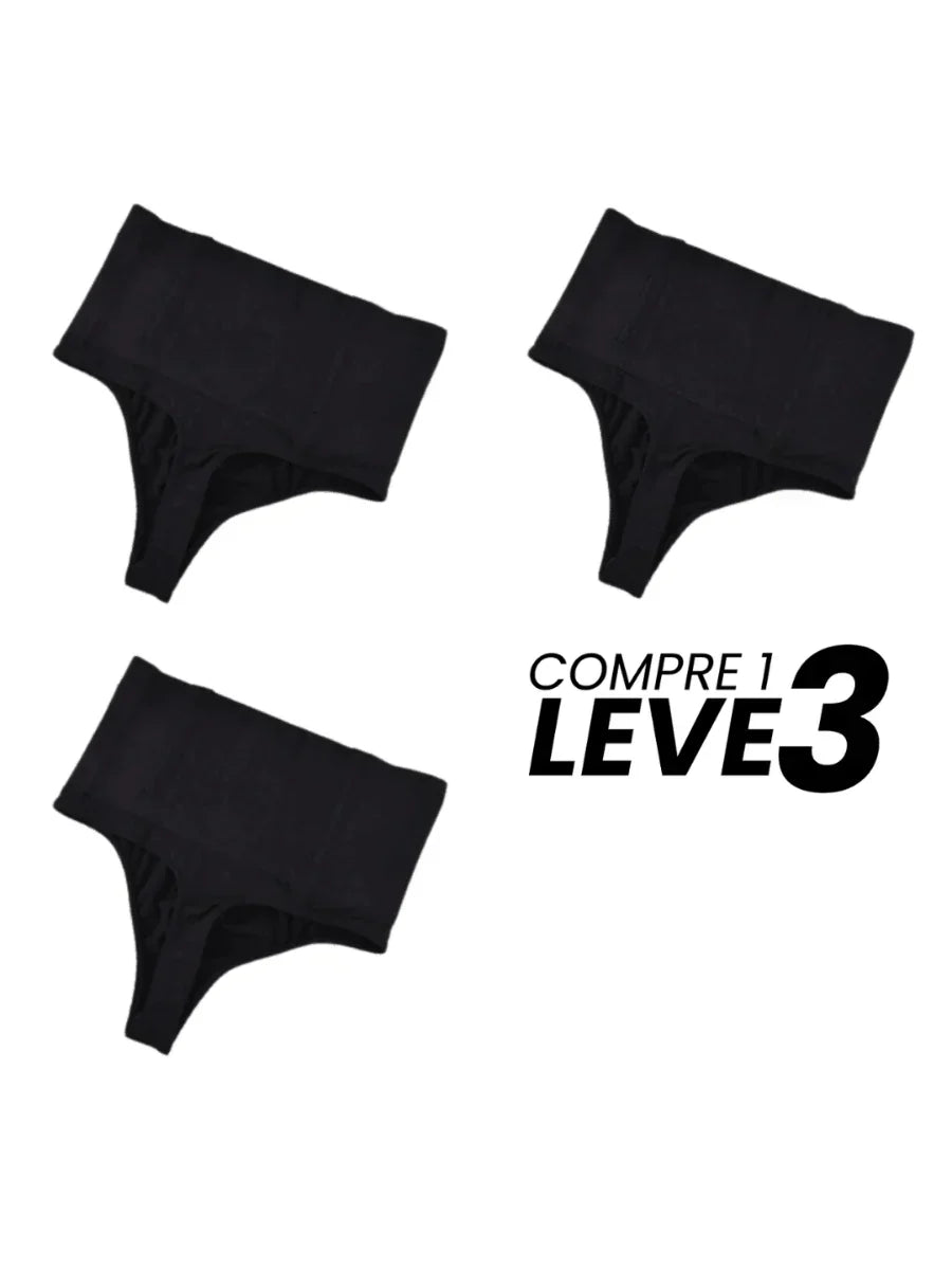 Calcinha Modeladora Shaper Pro - Kit com 3 Peças