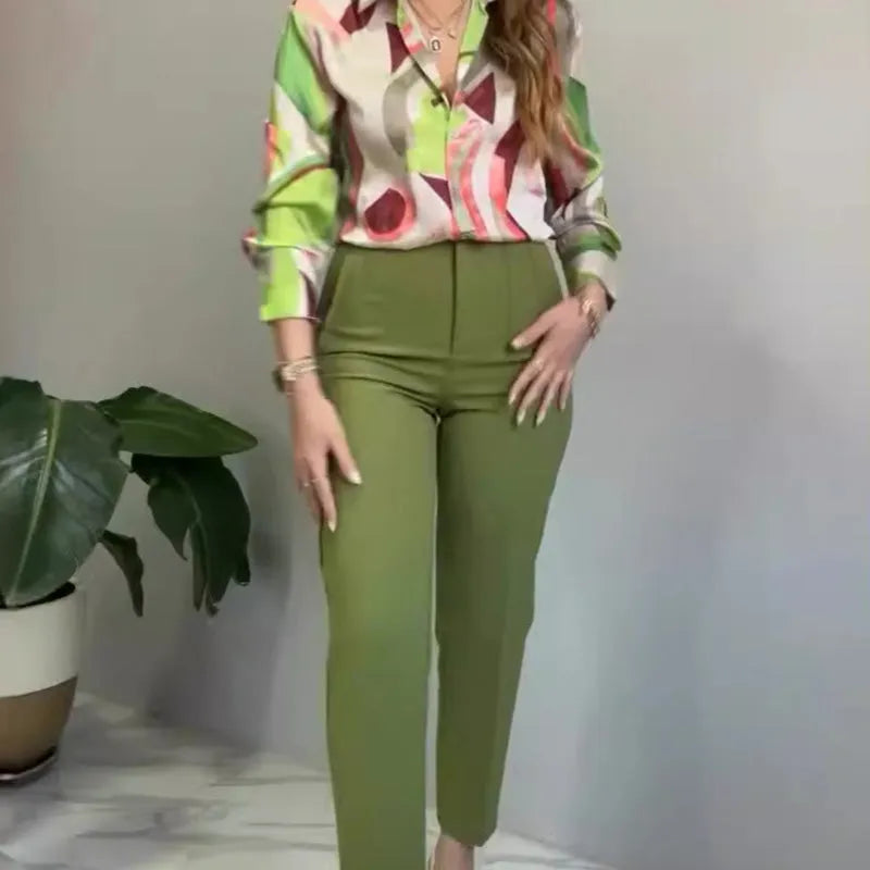 Conjunto Camel | 2 Peças - (Estilo Europeu)