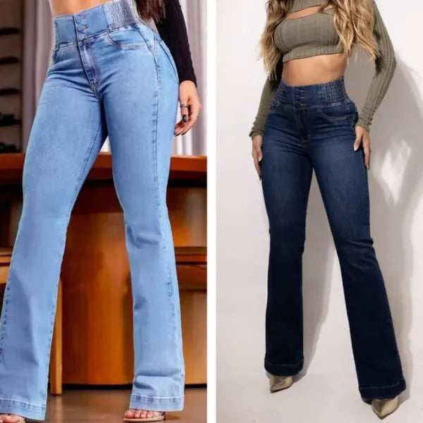 Calça Modeladora Cintura Alta Jeans Flare
Calça Modeladora
Modelador
Calça jeans modeladora