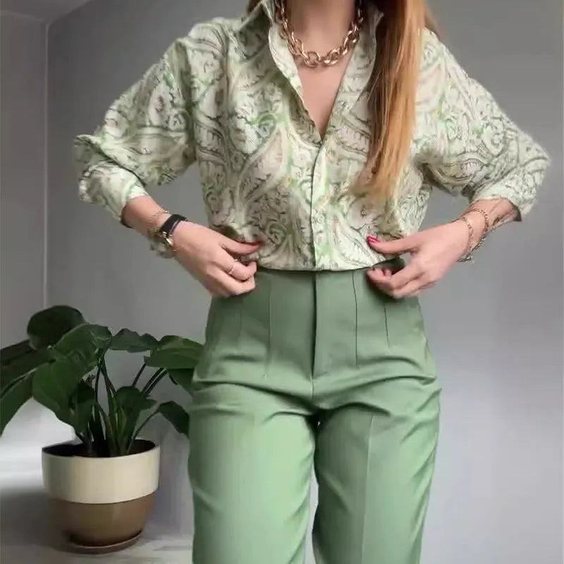 Conjunto Camel | 2 Peças - (Estilo Europeu)