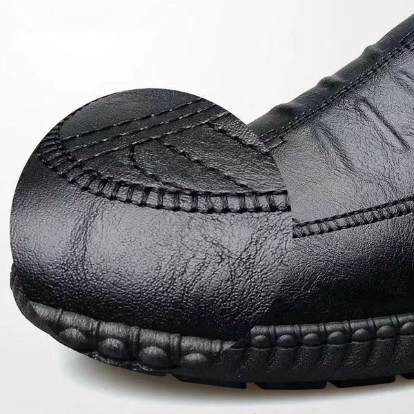 Monarch Wear - Leather Slip-On Moccasins for Men