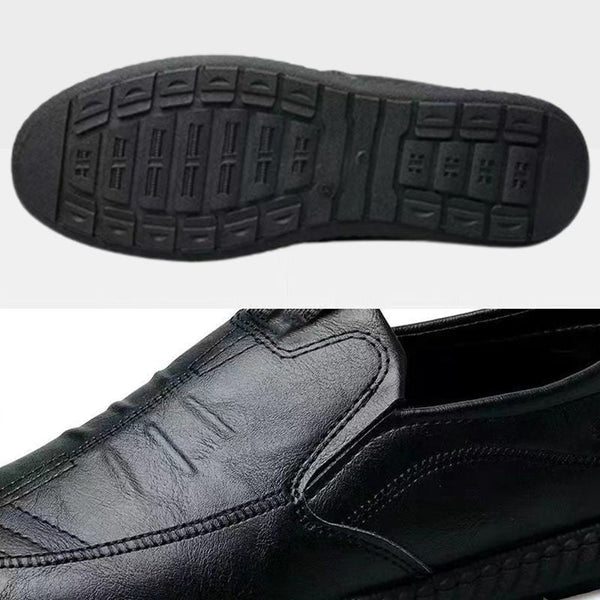 Monarch Wear - Leather Slip-On Moccasins for Men