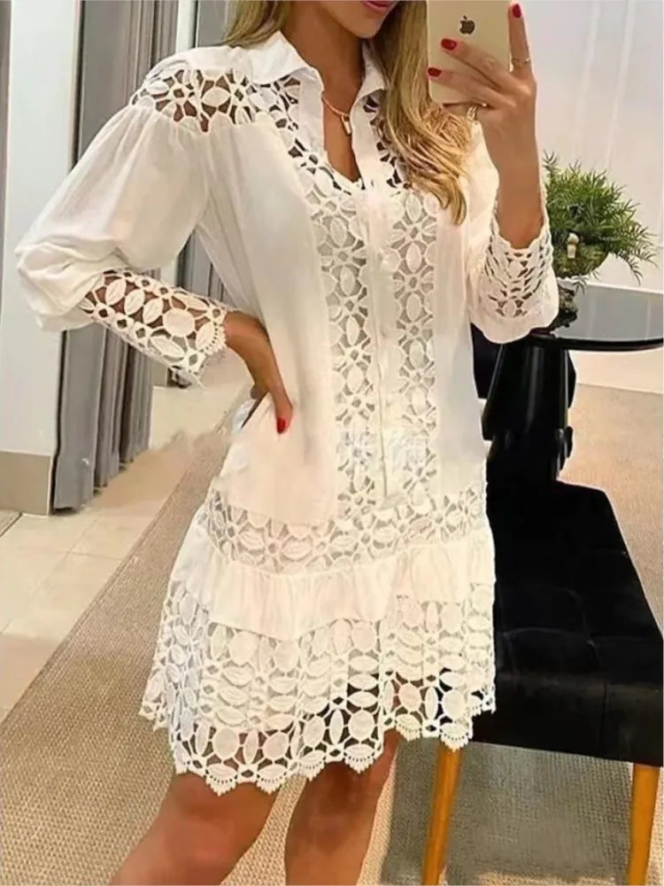 Vestido Yasmin de Manga Comprida