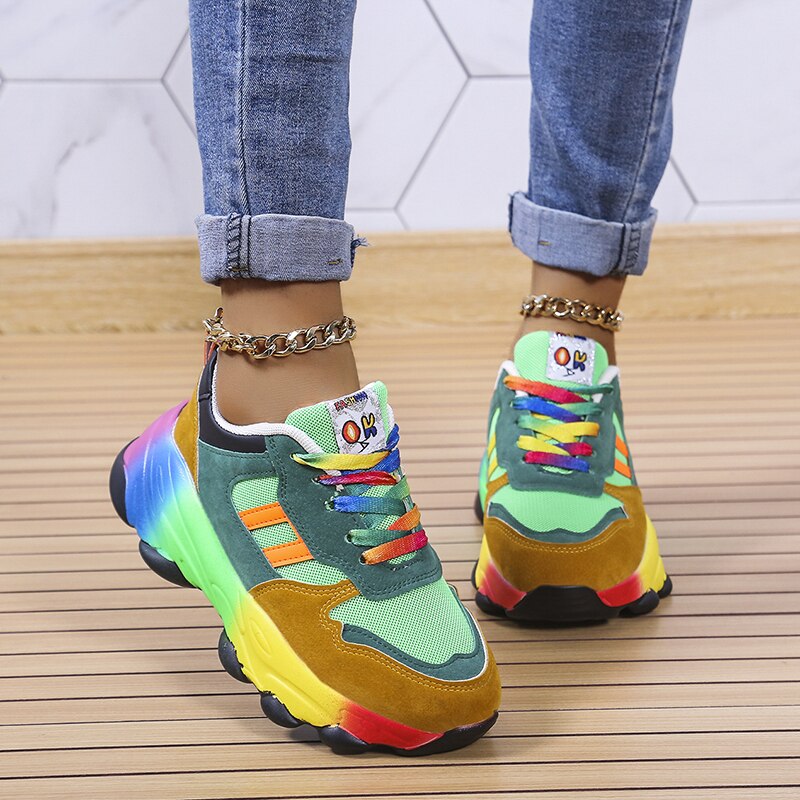 Monarch Wear - Orthopedic Colorful Sneakers