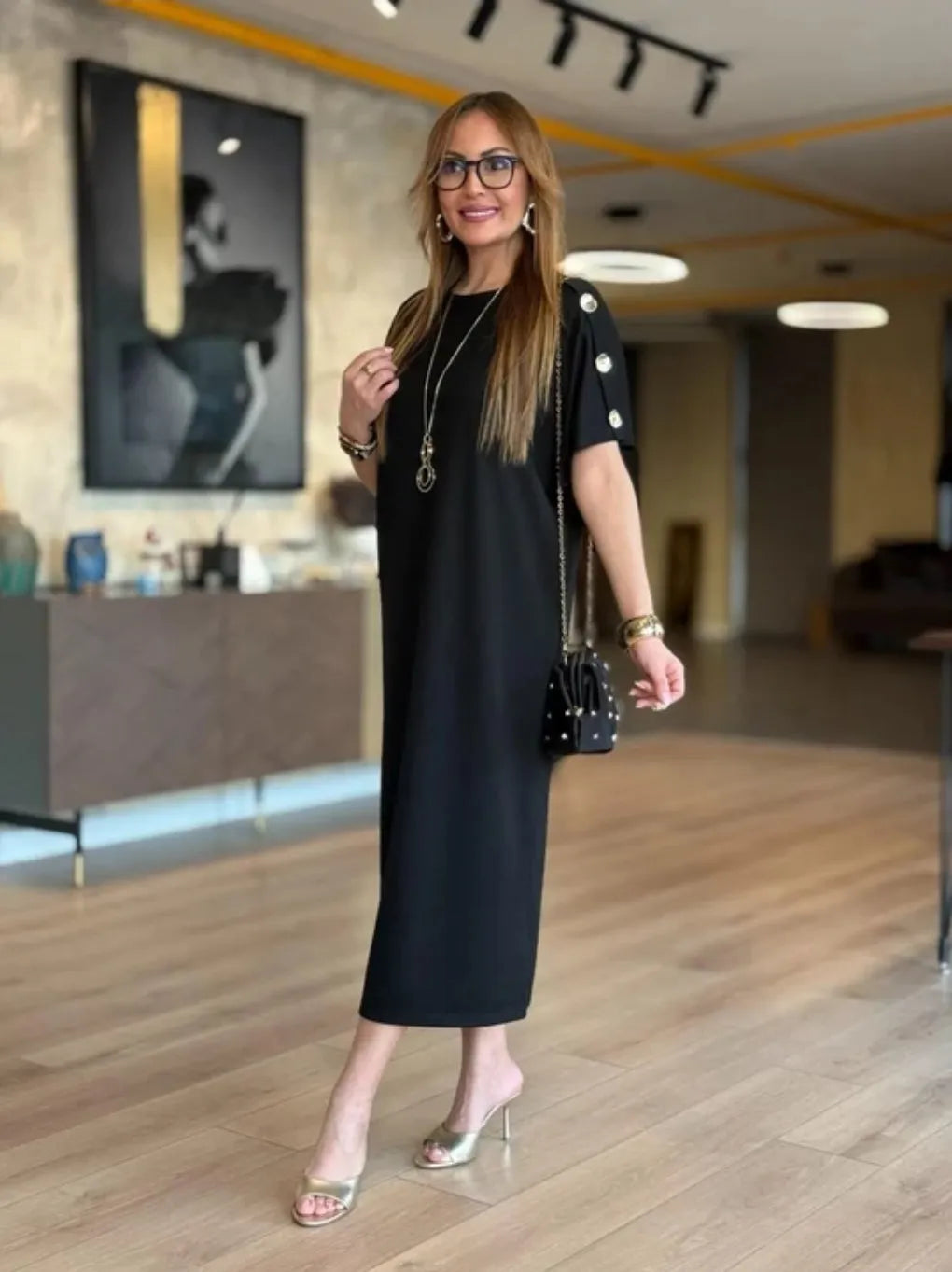 Vestido Helena - Compre Hoje e Ganhe uma Bolsa!