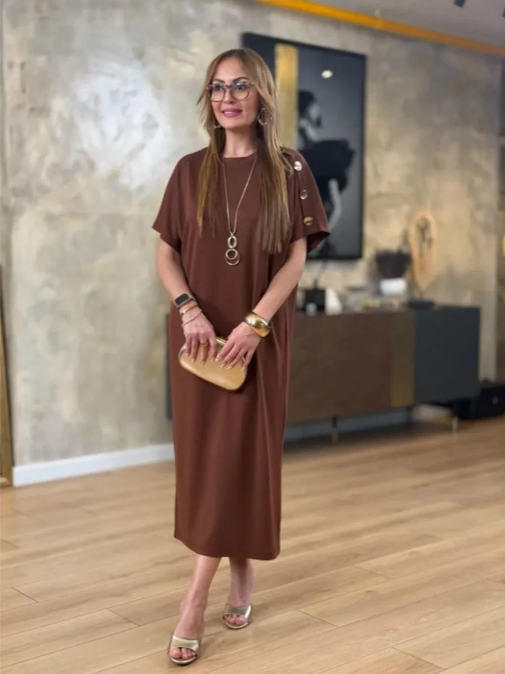 Vestido Helena - Compre Hoje e Ganhe uma Bolsa!