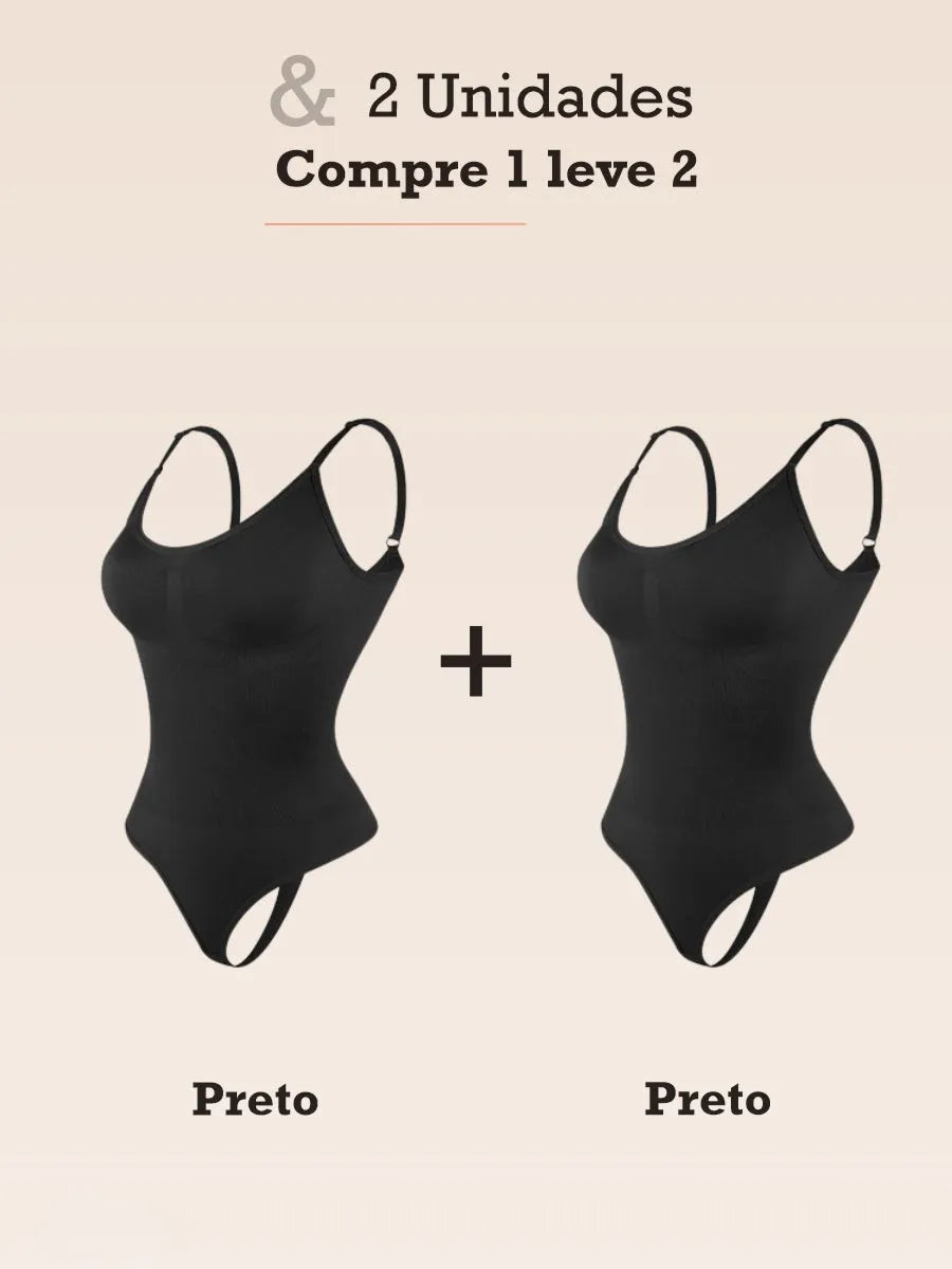 Body Modelador Shaper Slim - [Pague 1 Leve 2] + Brindes Exclusivos