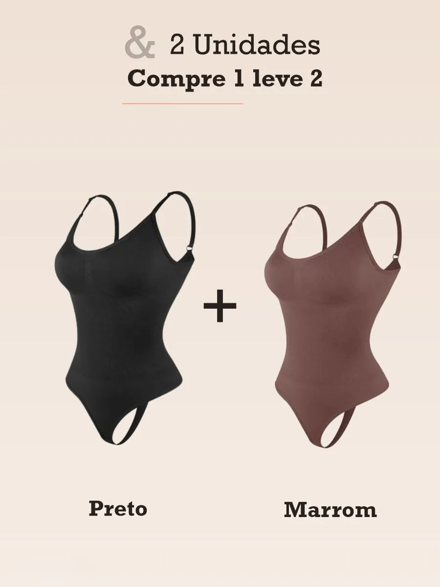 Body Modelador Shaper Slim - [Pague 1 Leve 2] + Brindes Exclusivos