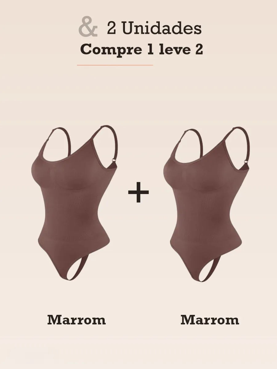 Body Modelador Shaper Slim - [Pague 1 Leve 2] + Brindes Exclusivos