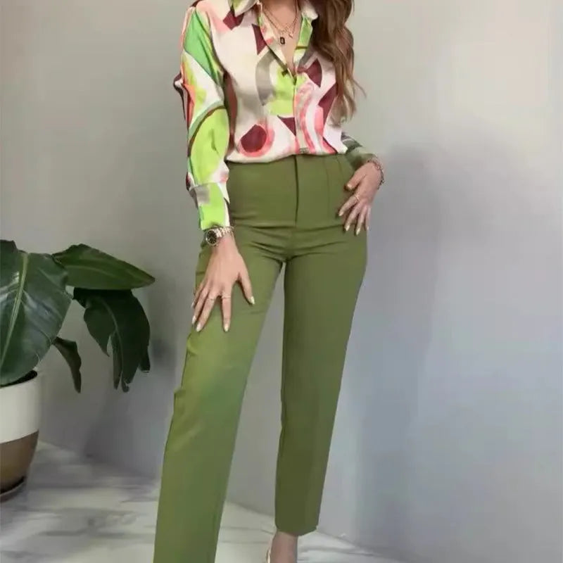 Conjunto Camel | 2 Peças - (Estilo Europeu)