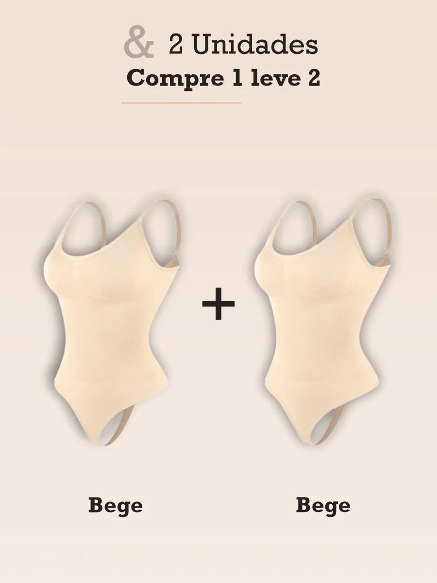 Body Modelador Shaper Slim - [Pague 1 Leve 2] + Brindes Exclusivos
