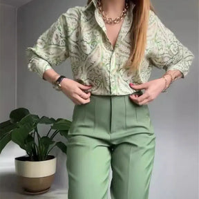 Conjunto Camel | 2 Peças - (Estilo Europeu)