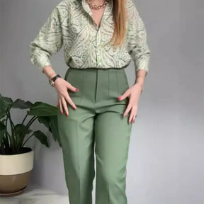 Conjunto Camel | 2 Peças - (Estilo Europeu)