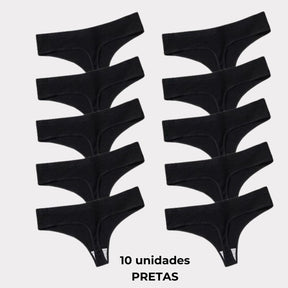 Kit 10 Calcinhas CottonConfort
