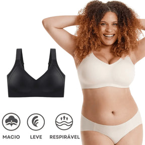 Sutiã Premium Reforçado SoftCurve - Sustentação e Conforto [Compre 1 Leve 2] + Brindes Exclusivos!