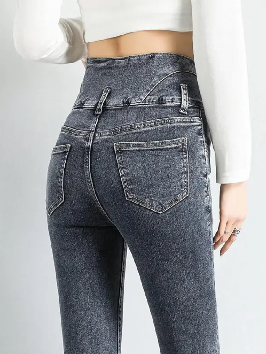 Calça Jeans Modeladora Primavera - [Compre 1 leve 3] + Brinde Exclusivo