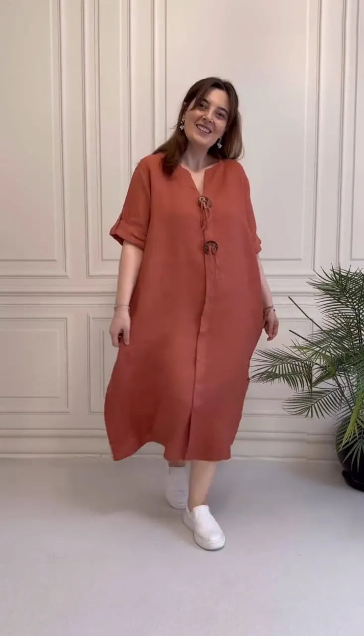 Vestido Marina - [Compre 1 e Leve 2] + Bolsa Grátis!
